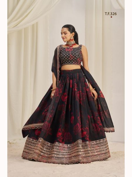 Royal Export Presenting Organza Lehenga Choli Collection  Designer Lehenga Choli