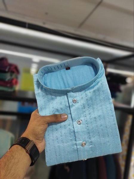 Royal Jacquard Silk Kurta Set for Men Festive Elegance with Cotton Comfort Kurta Pajama Wholesale