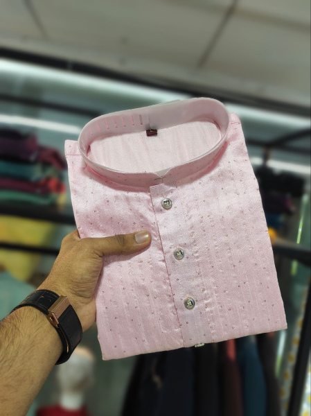 Royal Jacquard Silk Kurta Set for Men Festive Elegance with Cotton Comfort Kurta Pajama Wholesale