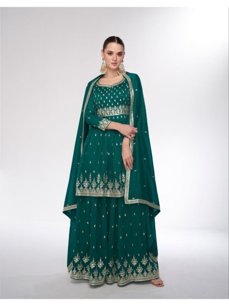 Sahira Aashirwad Creation Free size Premium Silk Sharara Suit Full Set Collection In Wholesale rate  Full Set Salwar Kameez