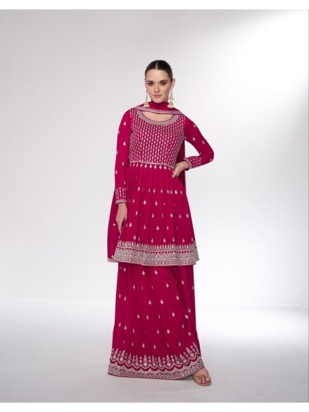 Sahira Aashirwad Creation Free size Premium Silk Sharara Suit Full Set Collection In Wholesale rate  Full Set Salwar Kameez
