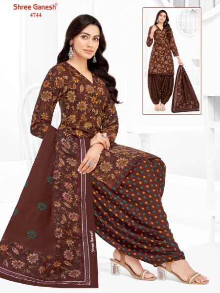 Shree Ganesh Hansika Vol 27 Heavy Cotton Printed Suit Set for Casual Wear Shree Ganesh Dress Material