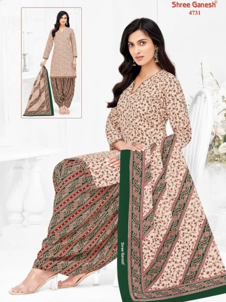 Shree Ganesh Pure Cotton Combo Trusted Quality for Resellers  Shree Ganesh Dress Material