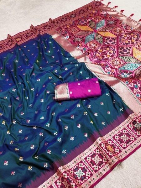 Soft Banarasi Silk Meenakari Saree With Zari Weaving Work Rich Pallu Manufacturer Price Banarasi Saree Wholesale