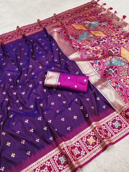 Soft Banarasi Silk Meenakari Saree With Zari Weaving Work Rich Pallu Manufacturer Price Banarasi Saree Wholesale