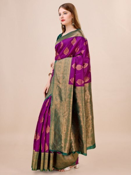 Soft Banarasi Silk Saree Banarasi Saree Wholesale