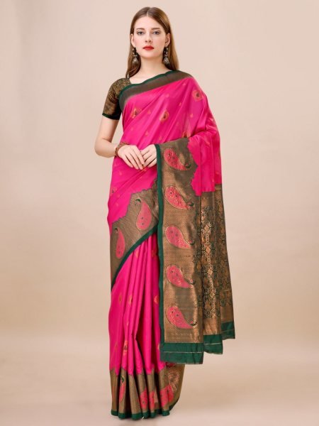 Soft Banarasi Silk Saree Banarasi Saree Wholesale