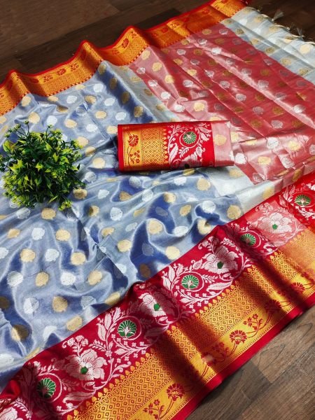 Soft Banarasi Tussar Silk Saree With Beautiful Gold Zari Weaving  Banarasi Saree Wholesale
