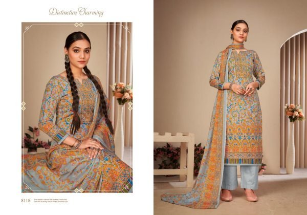 Soft Cotton Jecqard Print Suit Collection  Punjabi Dress Materials Wholesale