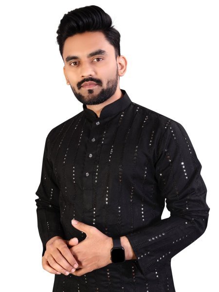 Soft Cotton Party Wear Mens kurta payjama Kurta Pajama Wholesale