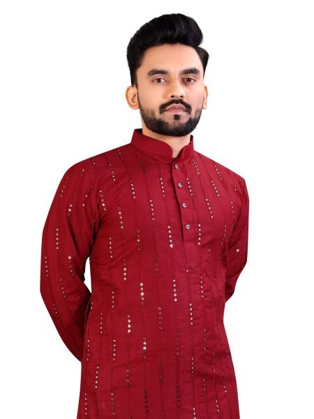 Soft Cotton Party Wear Mens kurta payjama Kurta Pajama Wholesale