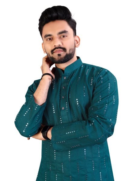 Soft Cotton Party Wear Mens kurta payjama Kurta Pajama Wholesale