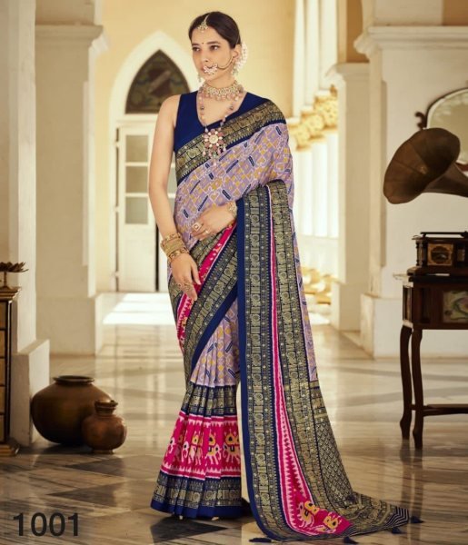  Soft Dola Silk Printed Saree  Silk Sarees Wholesale