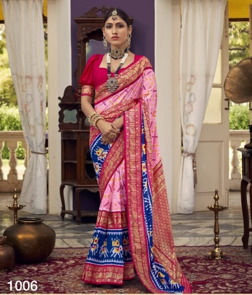  Soft Dola Silk Printed Saree  Silk Sarees Wholesale