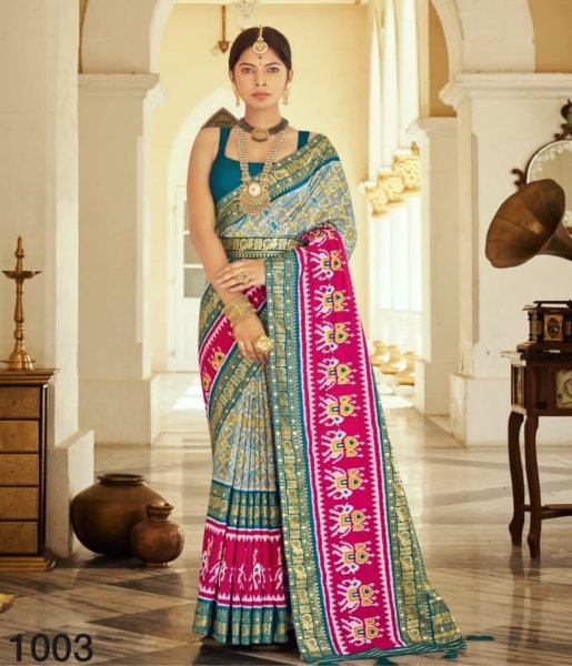  Soft Dola Silk Printed Saree  Silk Sarees Wholesale