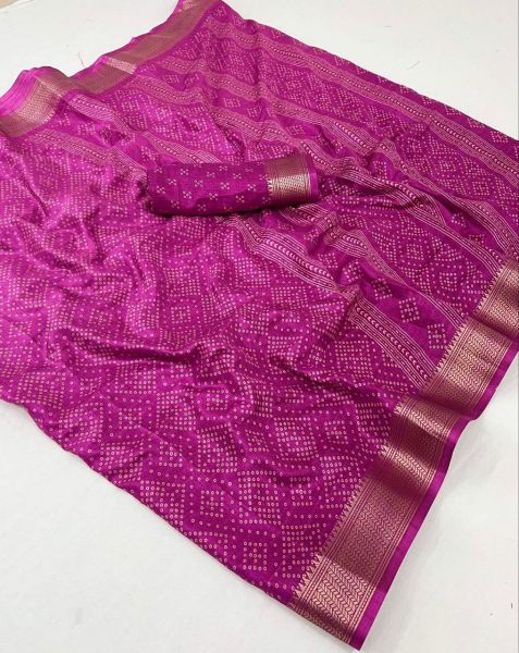 Soft Dola Silk Saree with Jacquard Weaving Border   Running Blouse At Wholesale Price Silk Sarees Wholesale