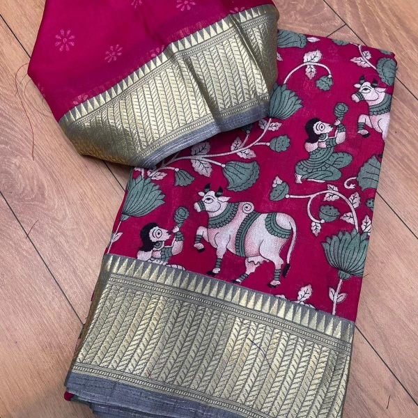 Soft Dola Silk Saree With Viscose Zari Weaving Border  Silk Sarees Wholesale