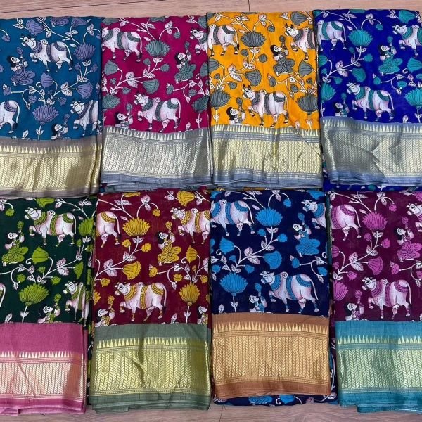 Soft Dola Silk Saree With Viscose Zari Weaving Border  Silk Sarees Wholesale