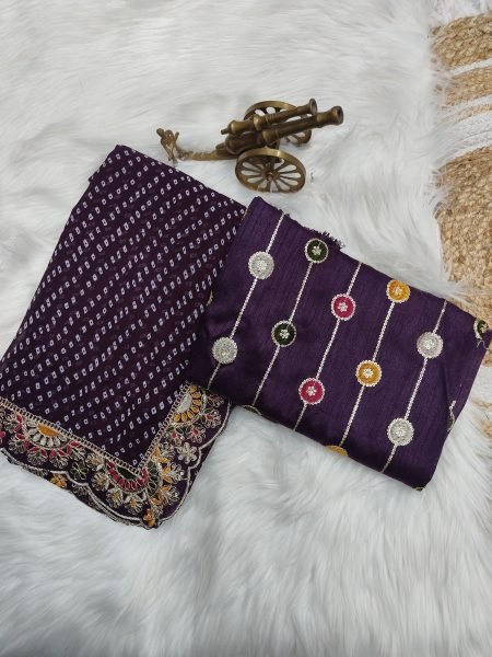 Soft Georgette sarees with bhandhej print Georgette Sarees Wholesale