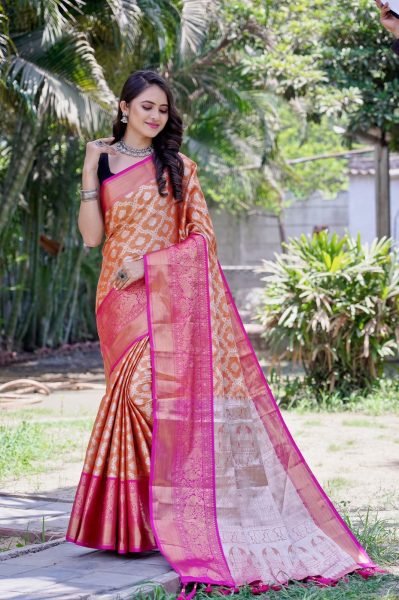 Soft Kanjivaram silk  Saree Silk Sarees Wholesale