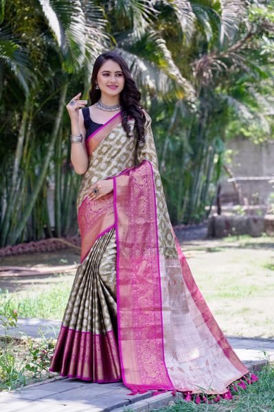 Soft Kanjivaram silk  Saree Silk Sarees Wholesale