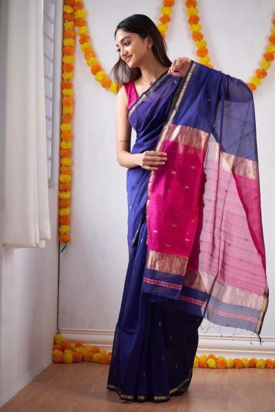 Soft Linen Saree Collection  Linen Sarees Wholesale