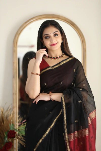 Soft Linen Saree Collection  Linen Sarees Wholesale