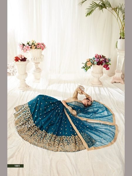 Soft Net Sequence Embroidered Work Lehenga Choli  Designer Lehenga Choli