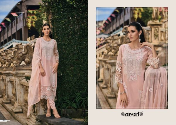  Soft Organza With Fancy Embroidery  Work With  Moti Work Suits Embroidery Suits Wholesale