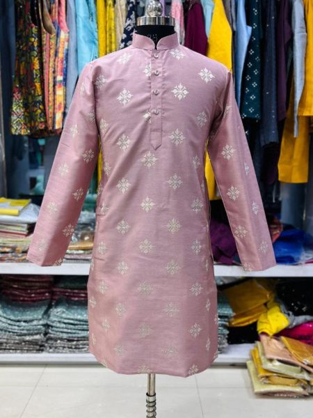 Soft Parbon Silk Sequence Work Mens Kurta Pajama  Kurta Pajama Wholesale