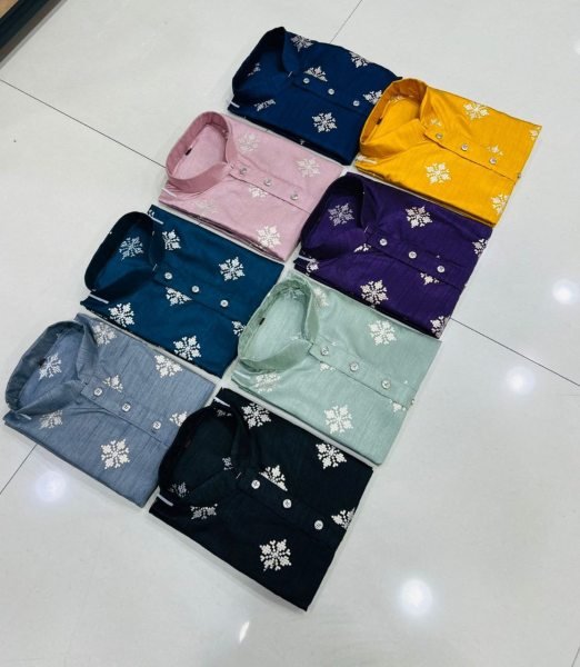 Soft Parbon Silk Sequence Work Mens Kurta Pajama  Kurta Pajama Wholesale
