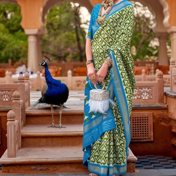 Soft Silk Patola Wedding Saree  Patola Silk Sarees Wholesale