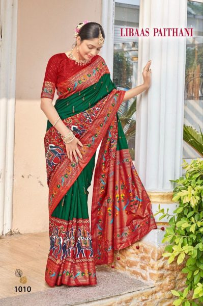 Soft & Smooth Patola Munga Crepe Heavy Silk Sarees Patola Silk Sarees Wholesale