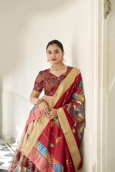 South Indian Style Traditional Half Saree Look Half Saree Lehenga
