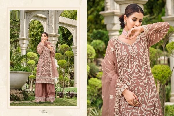 Special Eid Collection Pure Butterfly Net suits  Designer Plazzo Salwar Suits Wholesale
