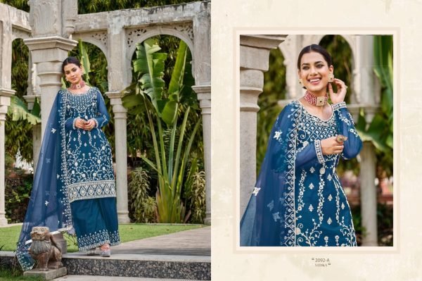 Special Eid Collection Pure Butterfly Net suits  Designer Plazzo Salwar Suits Wholesale