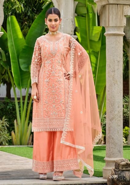 Special Eid Collection Pure Butterfly Net suits  Designer Plazzo Salwar Suits Wholesale