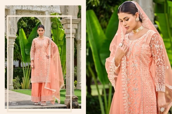 Special Eid Collection Pure Butterfly Net suits  Designer Plazzo Salwar Suits Wholesale