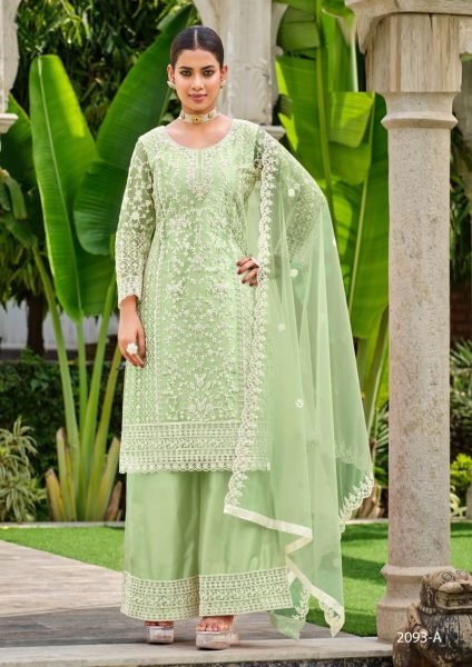 Special Eid Collection Pure Butterfly Net suits  Designer Plazzo Salwar Suits Wholesale