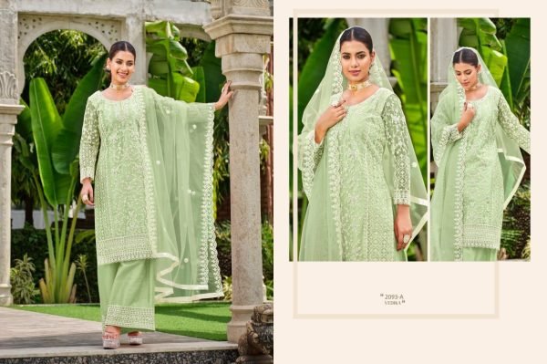 Special Eid Collection Pure Butterfly Net suits  Designer Plazzo Salwar Suits Wholesale