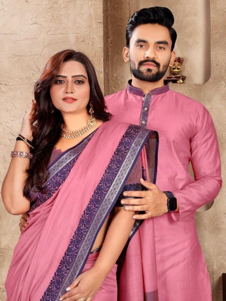 Special Occasion Linen Silk Couple Combo Collection  Couple Combo collection 