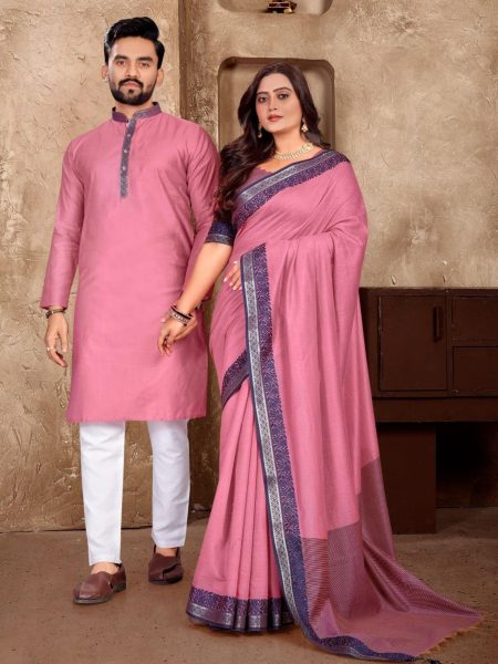 Special Occasion Linen Silk Couple Combo Collection  Couple Combo collection 