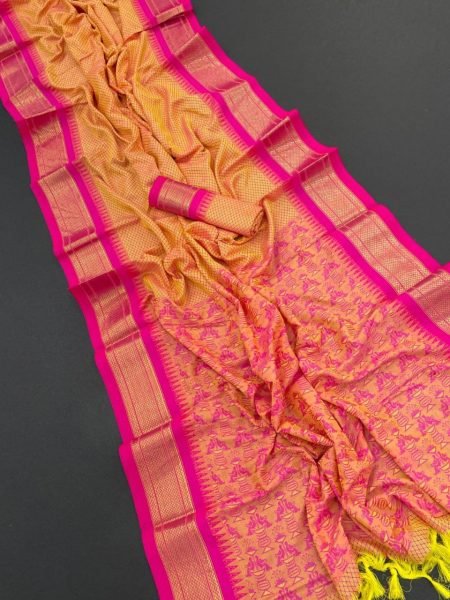 Special Wedding Wear Khann Saree  Designer Wedding Sarees Wholesale