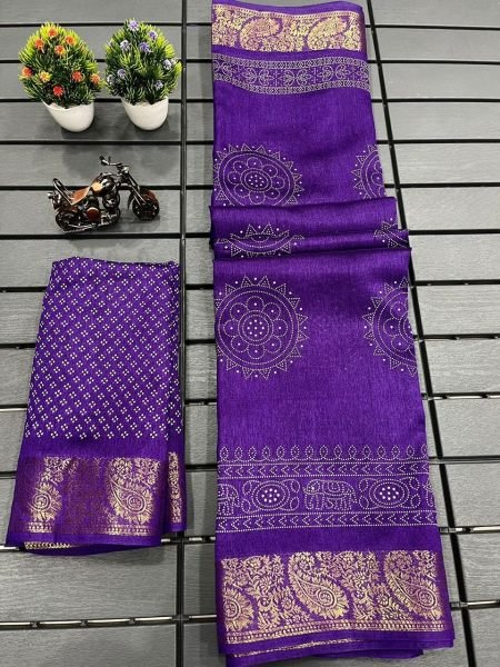 Specially Ajrakh Pallu Tusshar Silk Saree  Silk Sarees Wholesale