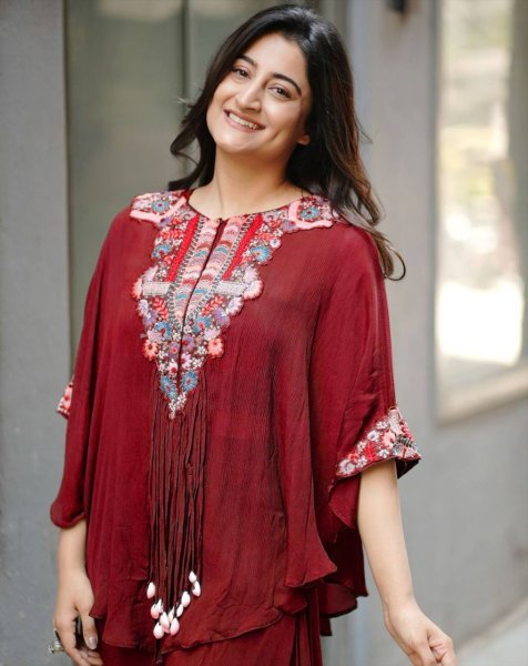 Designer Chinon Palazzo Dress Indo Western Style  Ready To Wear Collection
