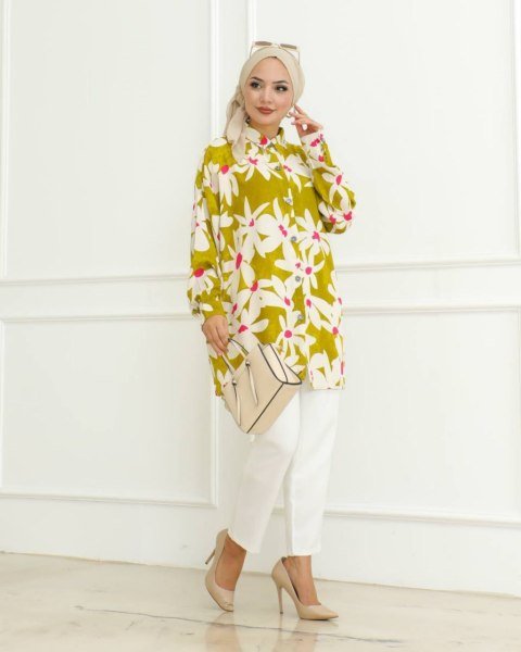  Stylish Kurti with Cap and Plazzo Set Premium Reyon & Lycra Digital Print Co-Ord Set CO ORD Sets