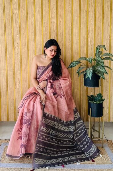 Summer Special Pure Erode Cotton Saree with Unique Digital Prints Printed Cotton Sarees Wholesale