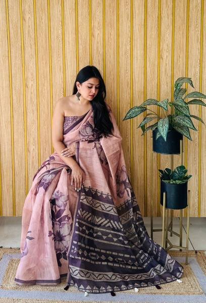 Summer Special Pure Erode Cotton Saree with Unique Digital Prints Printed Cotton Sarees Wholesale