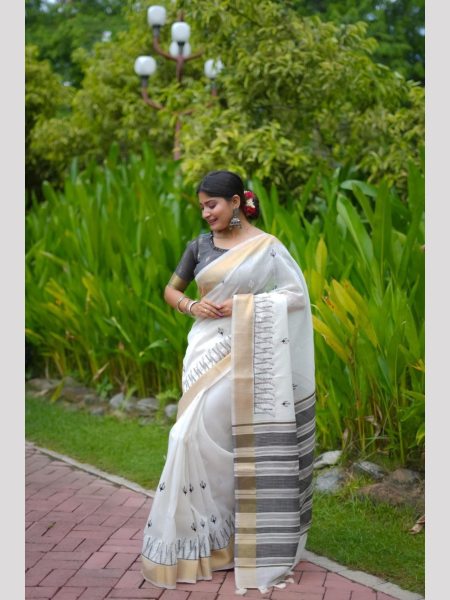 superhit Soft Linen Cotton Saree Collection Linen Sarees Wholesale