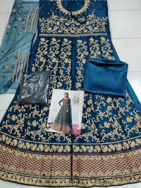   SWAGAT D.No 5307 Heavy Butterfly Net Anarkali collection Anarakali Gown Wholesale